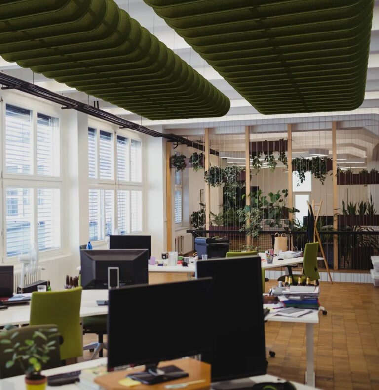 Blade - Sound-Absorbing Decorative Ceiling Pendants.