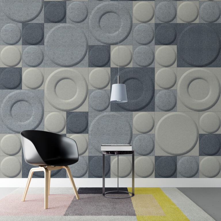 Moon, Saturn, & Venus - Sound Absorbing Decorative Wall Panels