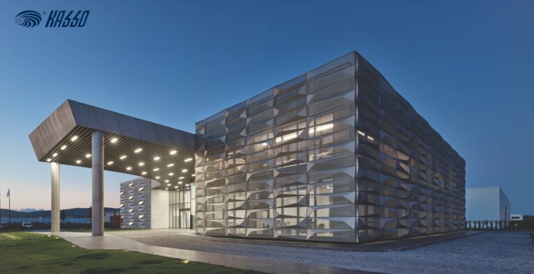 S2OSB Headquarters- Perforated 3D Facade