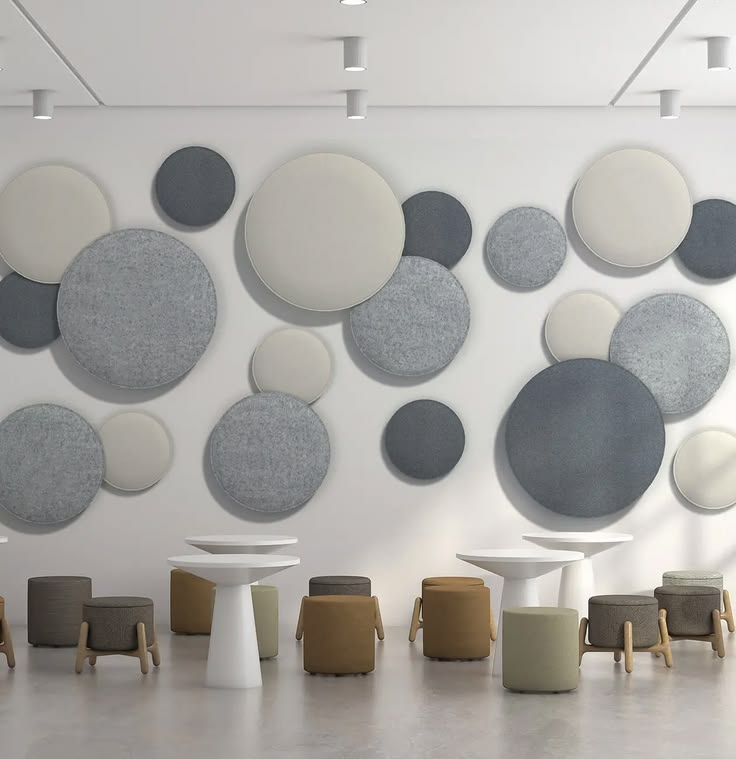 SoundClouds Rotund - Sound-Absorbing Decorative Wall Panel
