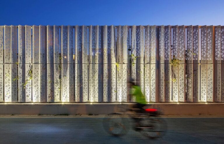 Yasemin Kafe - Multiperforated Metal